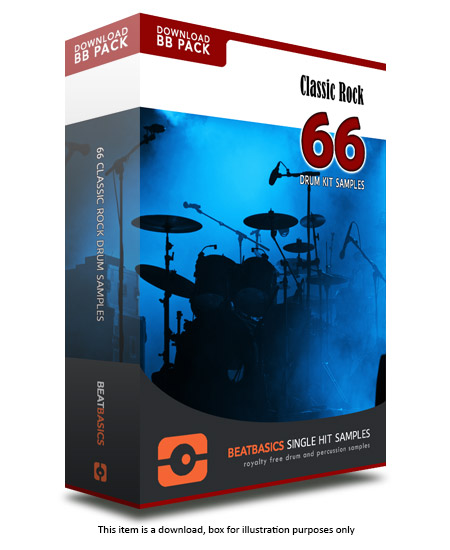 Classic Rock Drum Samples v1