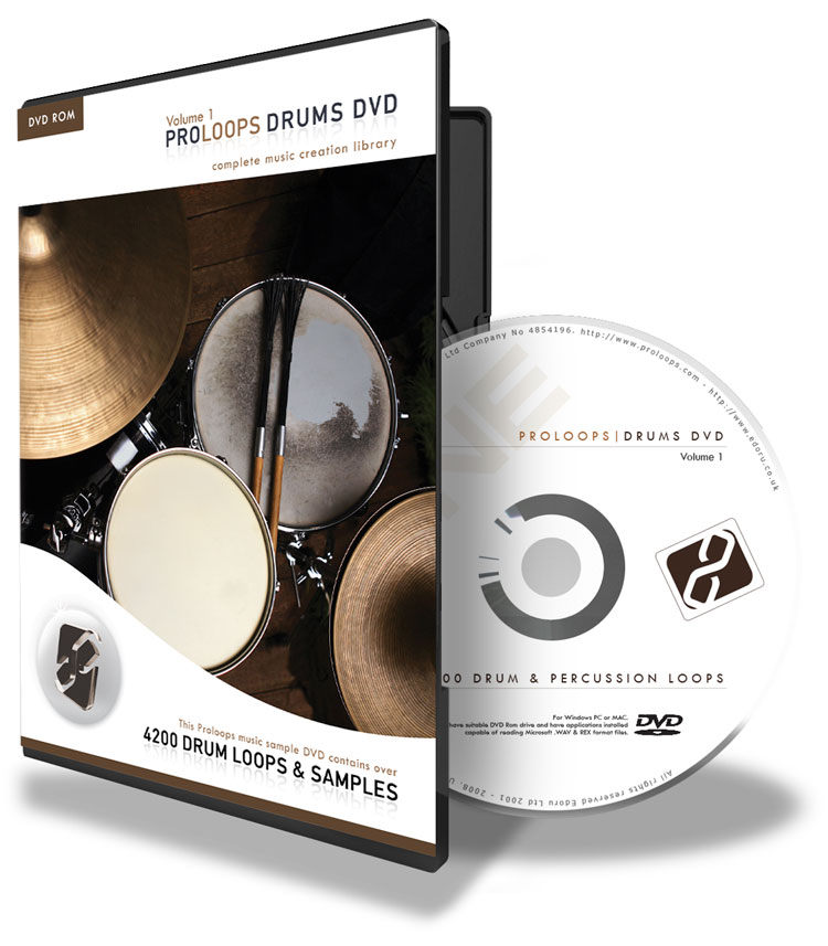 Drum Loops and Samples DVD vol 1